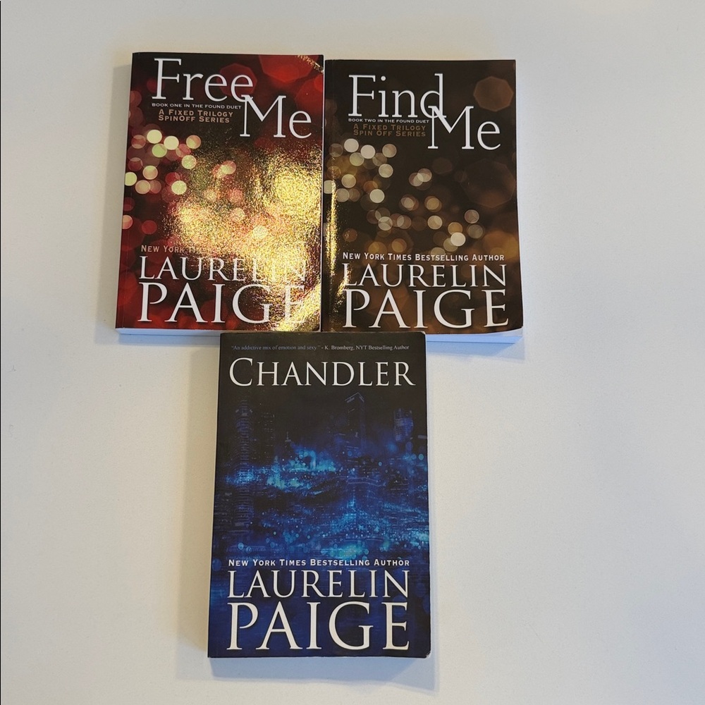 Laurelin Paige Book Set - Free Me, Find Me, Chandler